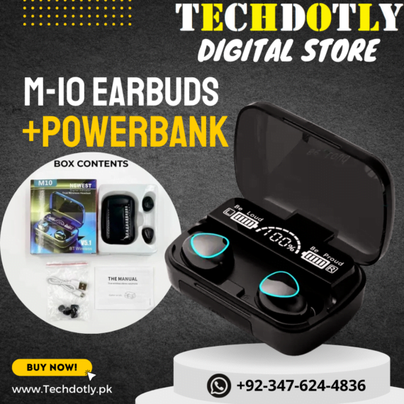 M10 TWS Wireless Bluetooth Earbuds