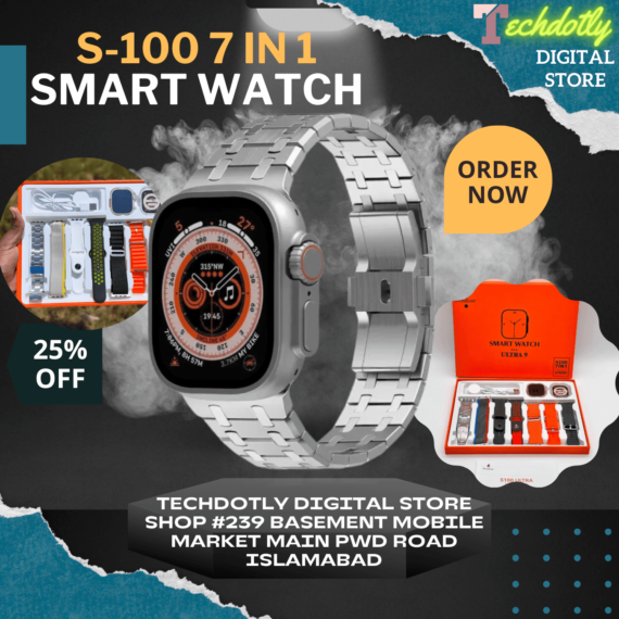 Fendior S100 Ultra Smart Watch 7 in 1