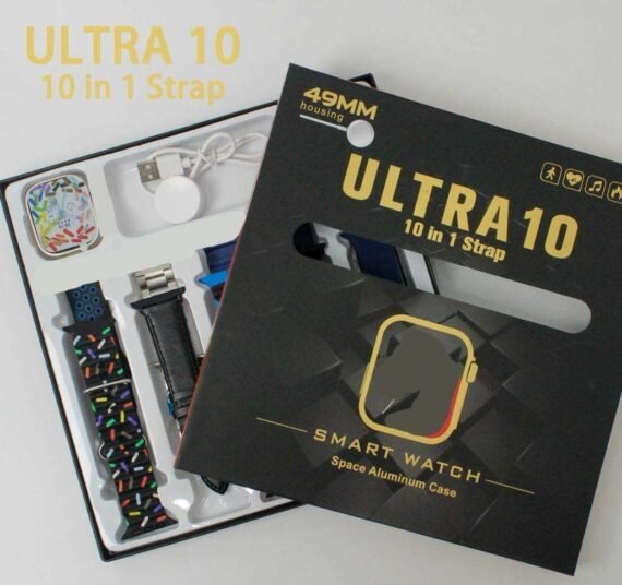 Ultra 10 Smart Watch With 10 straps