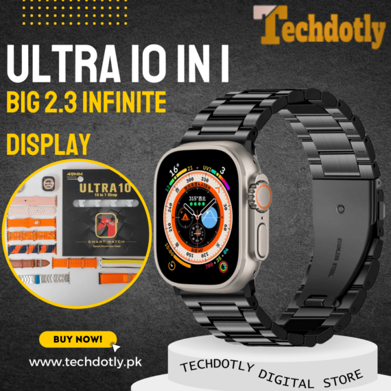 Ultra 10 Smart Watch With 10 straps